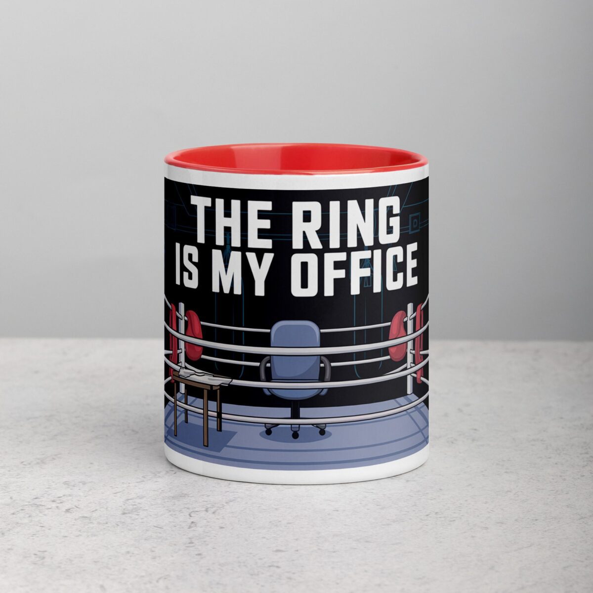 The Ring is My Office Boxing Mug - Image 7