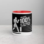 You Miss 100% of the Punches You Don’t Throw Boxing Mug - Image 7