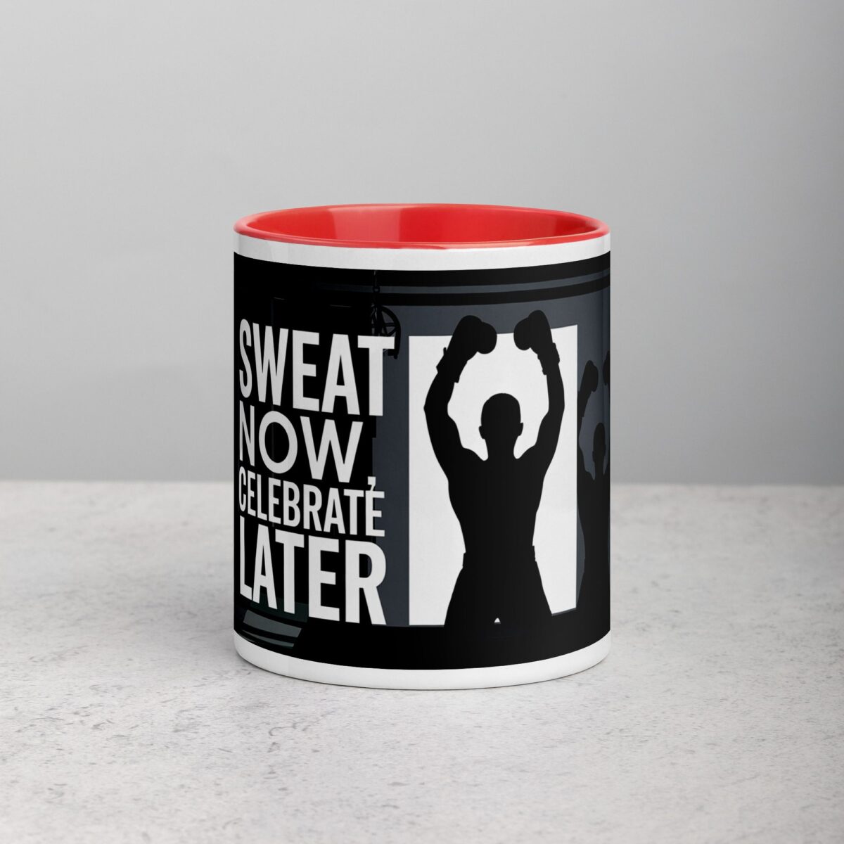 Sweat Now, Celebrate Later Boxing Mug - Image 7