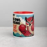 Red Owl Boxing Limited Edition Coffee Mug - Image 7