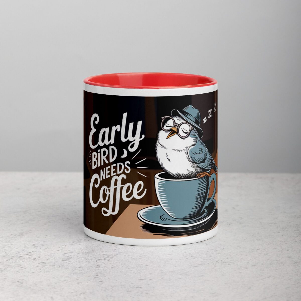 Early Bird Needs Coffee Mug - Image 7