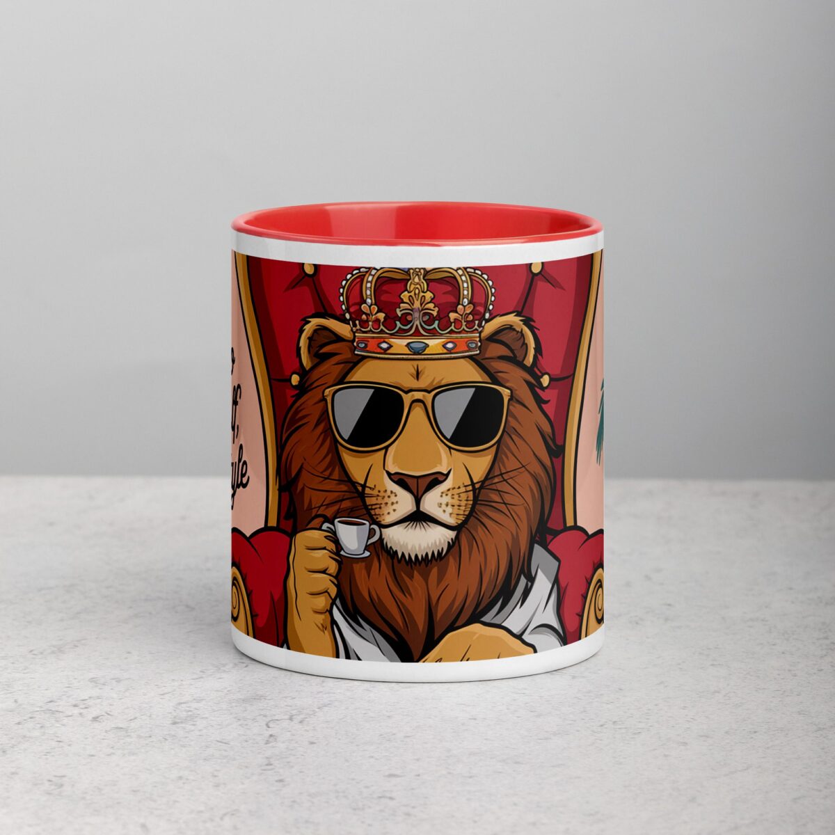 Espresso Yourself, King Style Lion Coffee Mug - Image 7