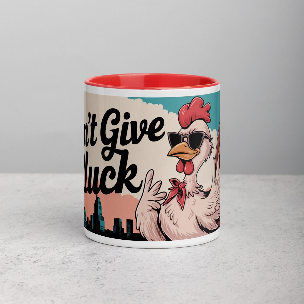 Don’t Give a Cluck Chicken Mug - Image 7