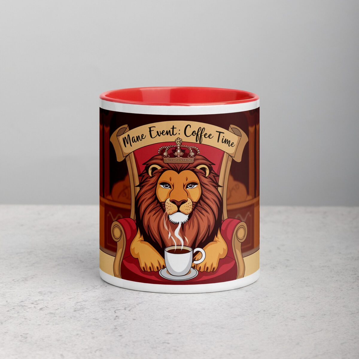 Mane Event: Coffee Time Lion Mug - Image 7