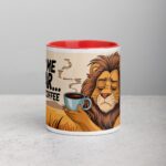 Hear Me Roar... After Coffee Lion Mug - Image 7