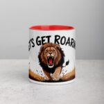 Let’s Get Roarin’! Lion Coffee Mug & Tea Cup - Image 7