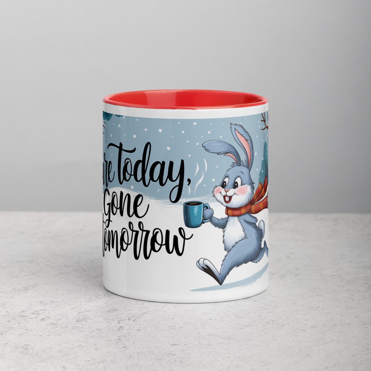 Hare Today, Gone Tomorrow Bunny Mug - Image 7