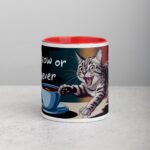 Meow or Never Coffee Mug & Tea Cup - Image 7