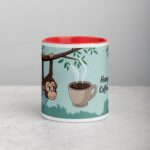 Hang in There, Coffee’s Coming! Monkey Mug - Image 7