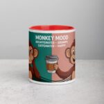 Monkey Mood: Decaffeinated = Grumpy, Caffeinated = Happy Mug - Image 7