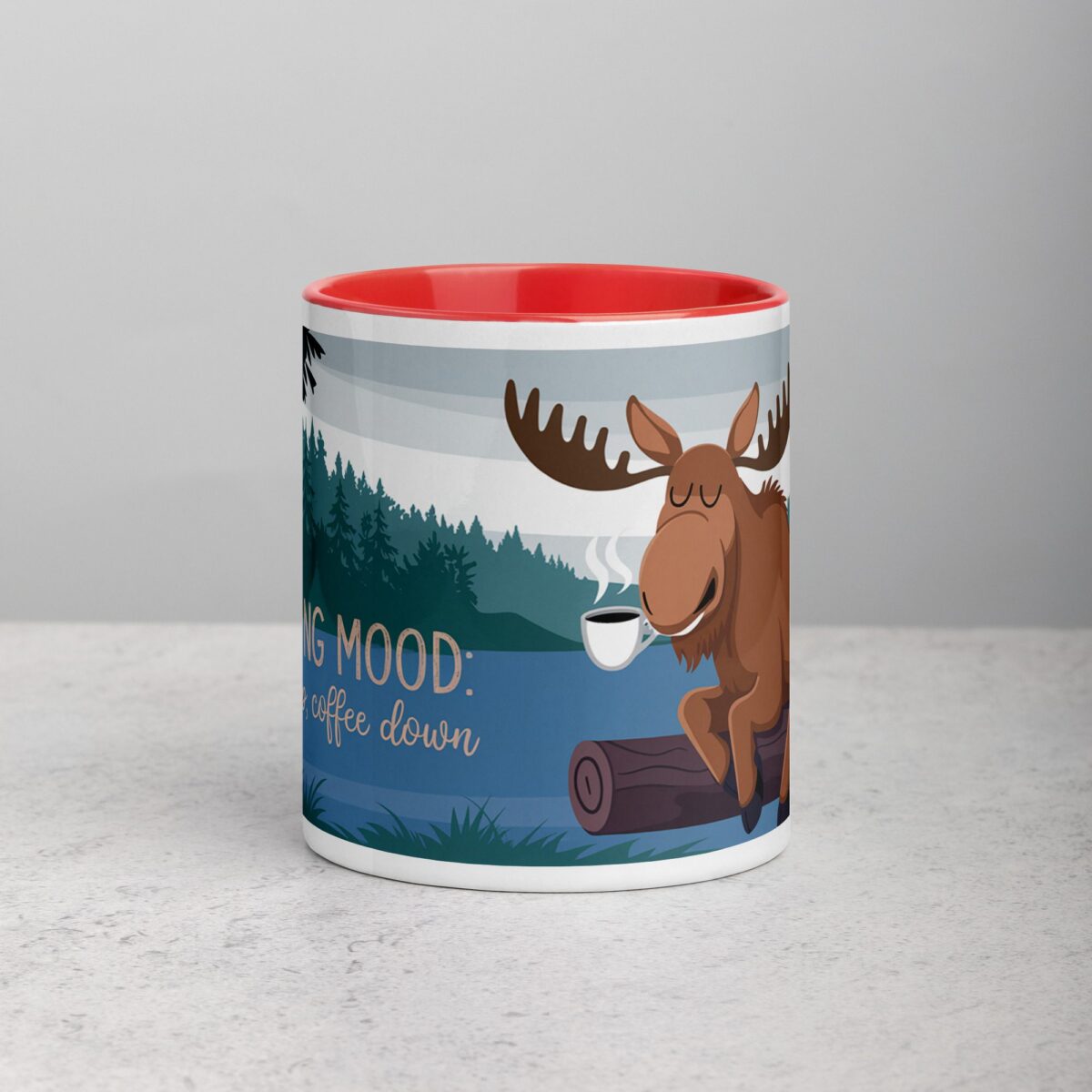Morning Mood: Antlers Up, Coffee Down Mug - Image 7