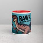 Rawr Means I Need Coffee Mug - Image 7
