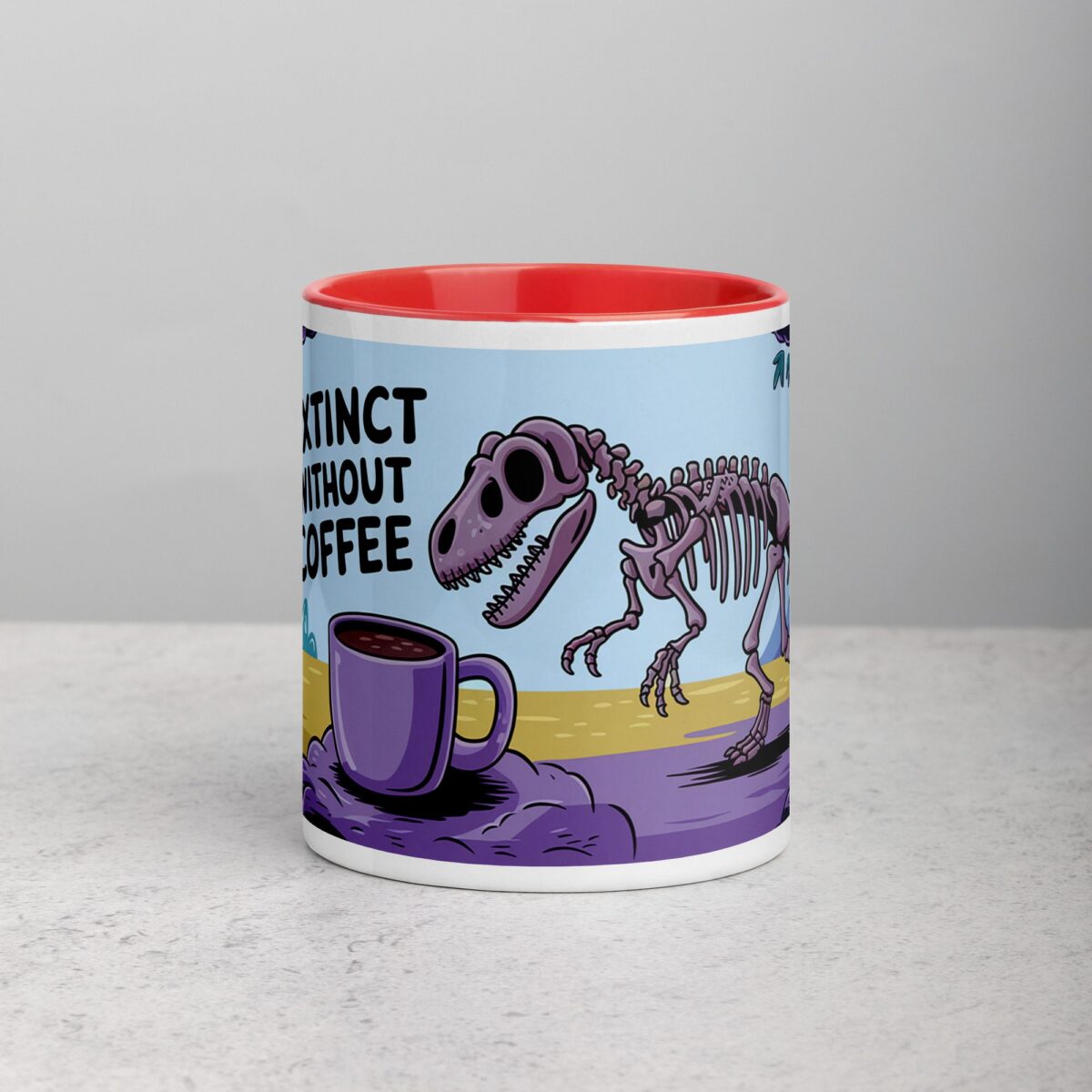 Extinct Without Coffee Mug - Image 7