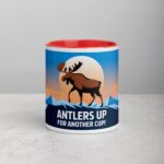 Antlers Up for Another Cup! Moose Mug - Image 7