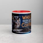 Whoo Needs Sleep When There's Coffee? Owl Mug - Image 7