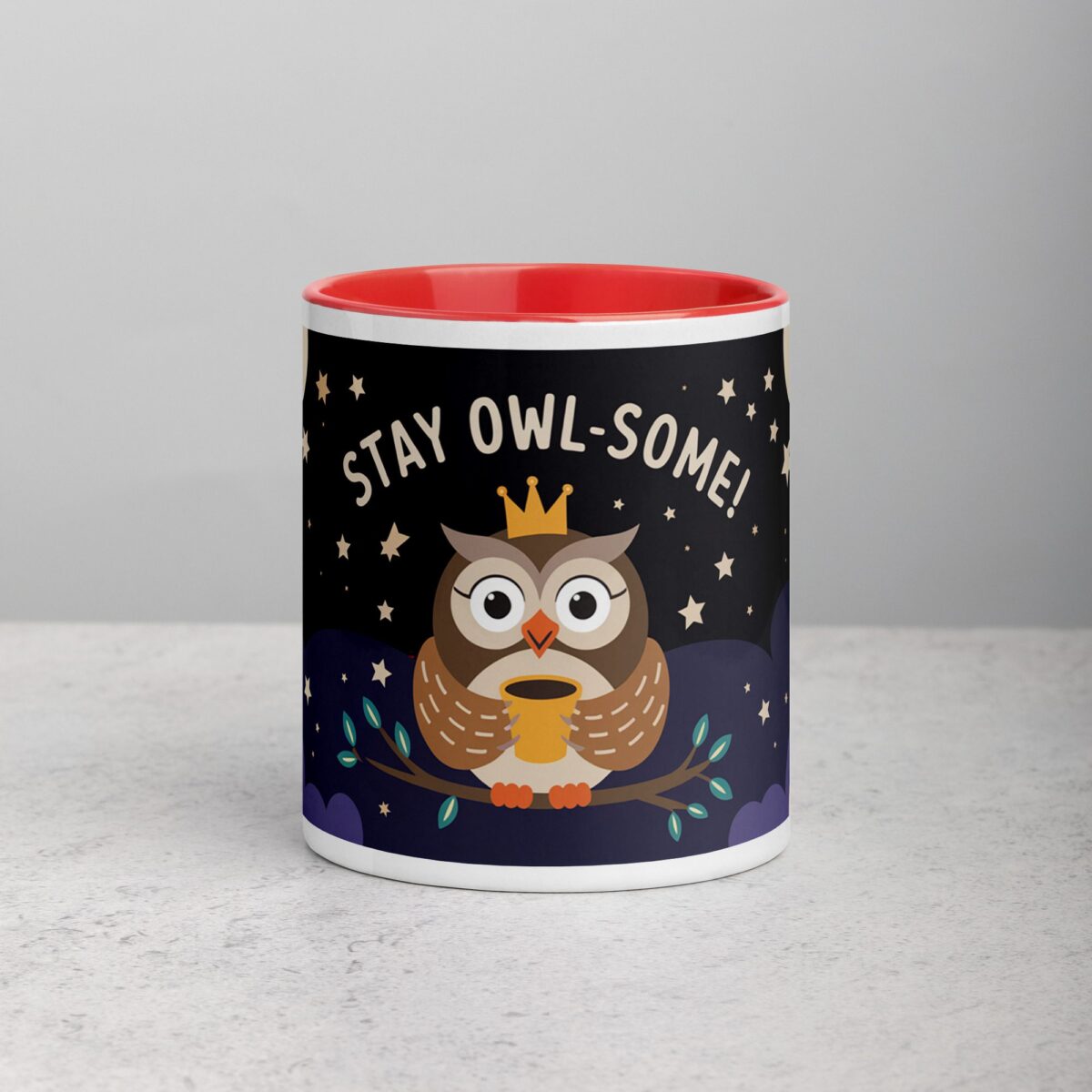 Stay Owl-some! Coffee Mug & Tea Cup - Image 7