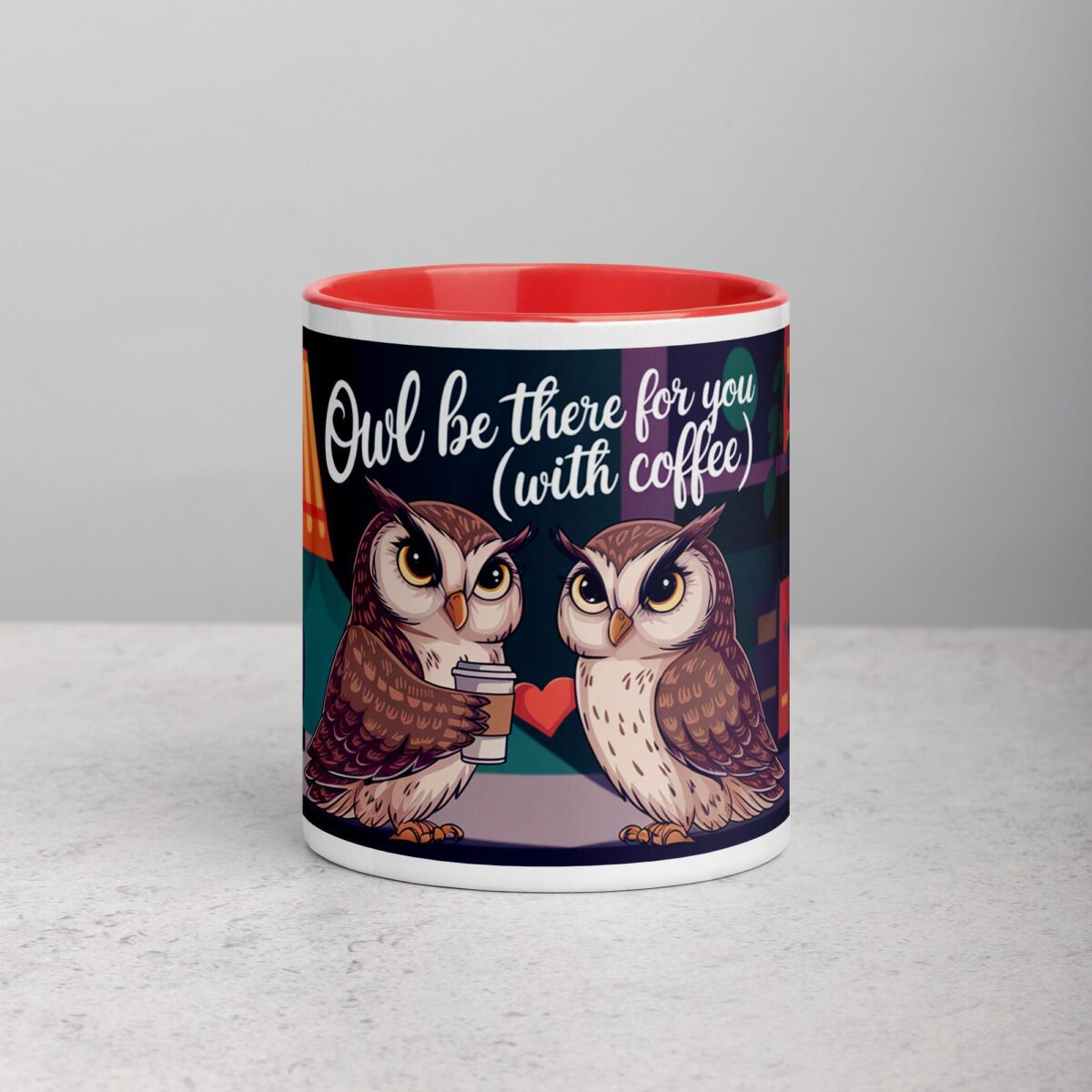 Owl Be There for You (With Coffee) Mug - Image 7