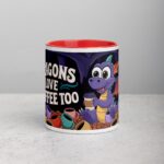 Dragons Love Coffee Too Mug - Image 7