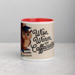 Wise, Warm, and Caffeinated Owl Coffee Mug - Image 7