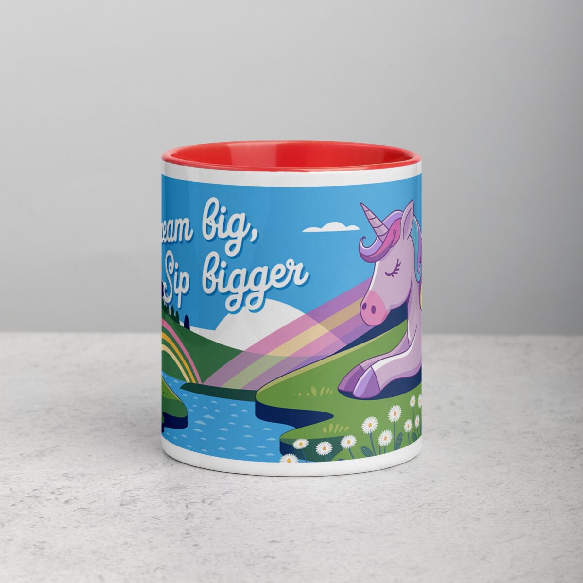Dream Big, Sip Bigger Unicorn Mug - Image 7