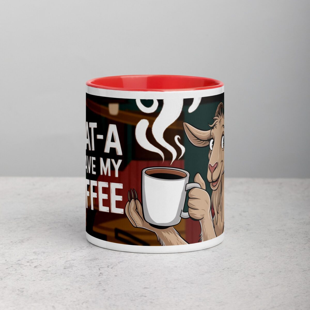 Goat-a Have My Coffee Mug - Image 7