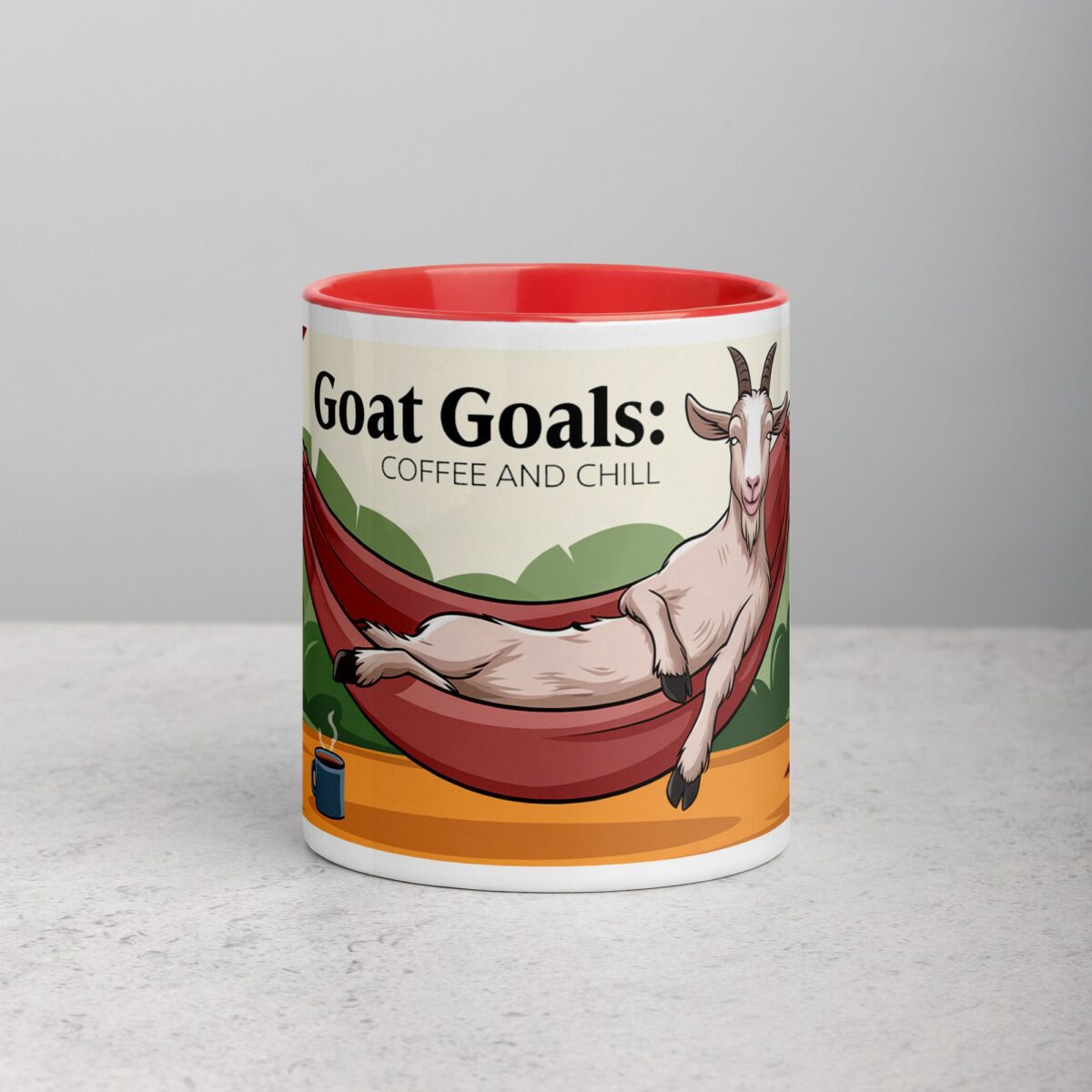 Goat Goals: Coffee and Chill Mug - Image 7