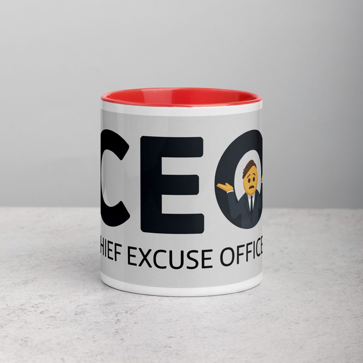CEO: Chief Excuse Officer Boss Mug - Image 7