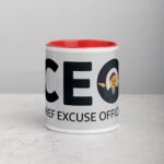 CEO: Chief Excuse Officer Boss Mug - Image 7