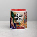 The Cat Is in Charge, We Just Live Here Mug - Image 7