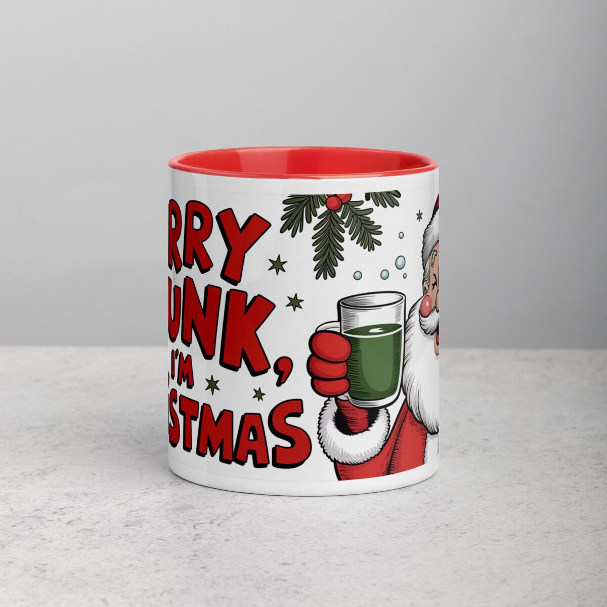 Merry Drunk, I’m Christmas Coffee Mug - Image 7