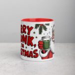 Merry Drunk, I’m Christmas Coffee Mug - Image 7