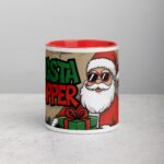 Gangsta Wrapper Christmas Santa Mug - Image 7