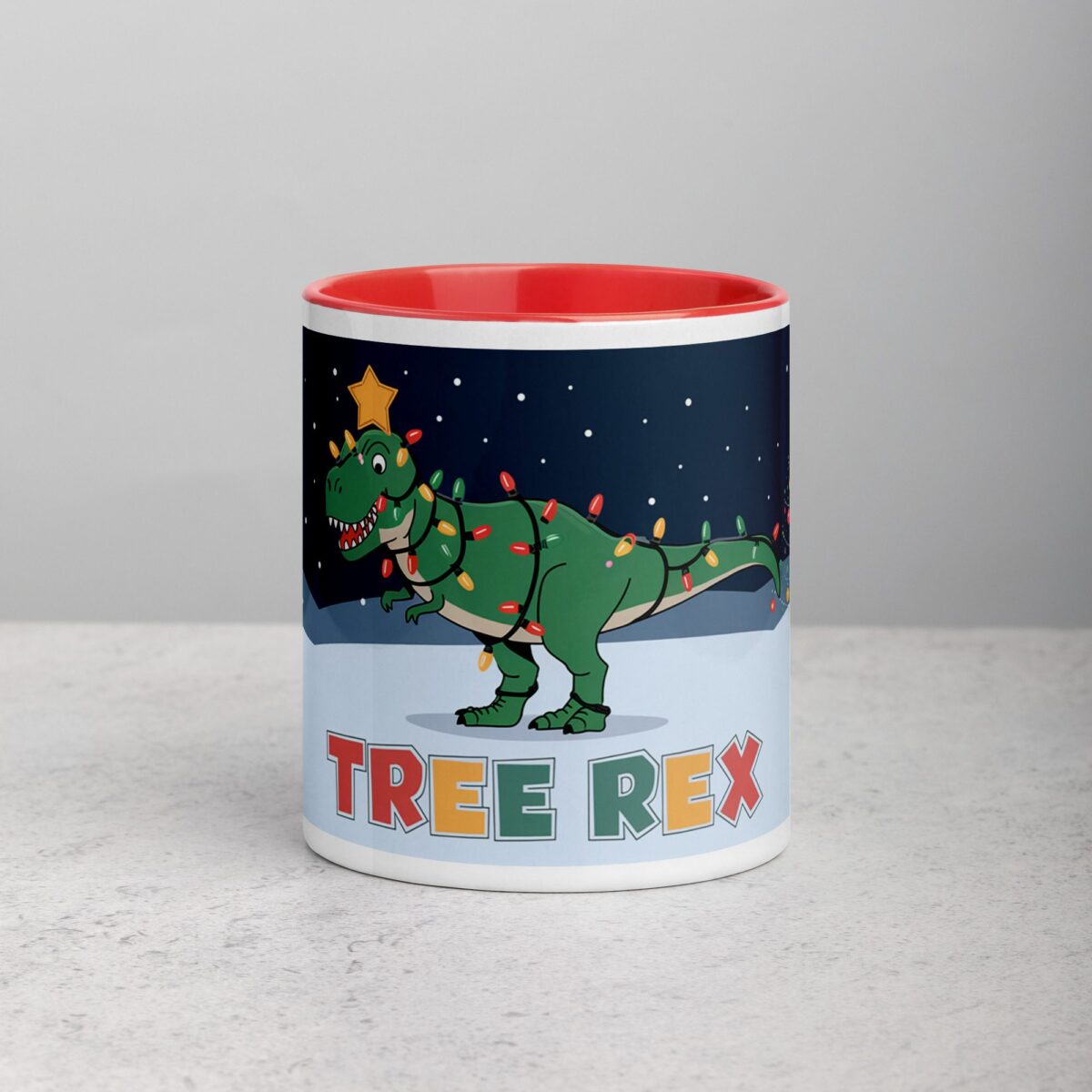 Tree Rex Christmas Coffee Mug - Image 7