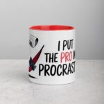 I Put the Pro in Procrastinate Dad Mug - Image 7