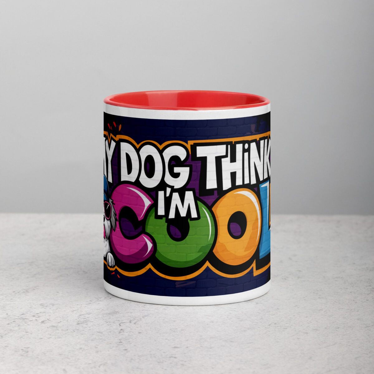 My Dog Thinks I’m Cool Coffee Mug - Image 7