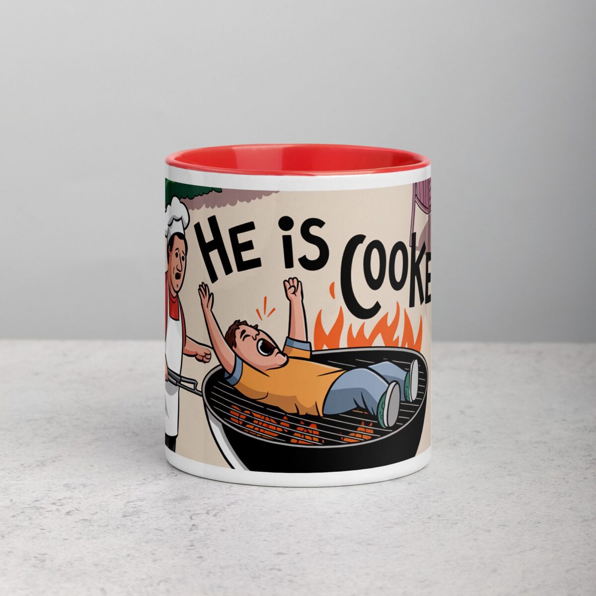 He Is Cooked Coffee Mug & Tea Cup - Image 7