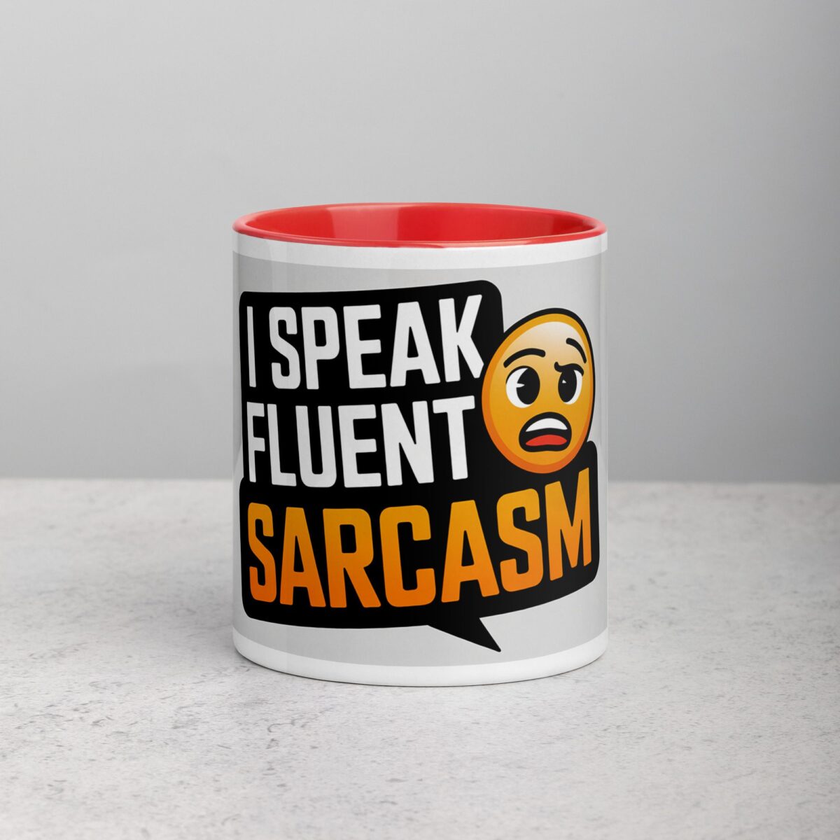 I Speak Fluent Sarcasm Friend Coffee Mug - Image 7