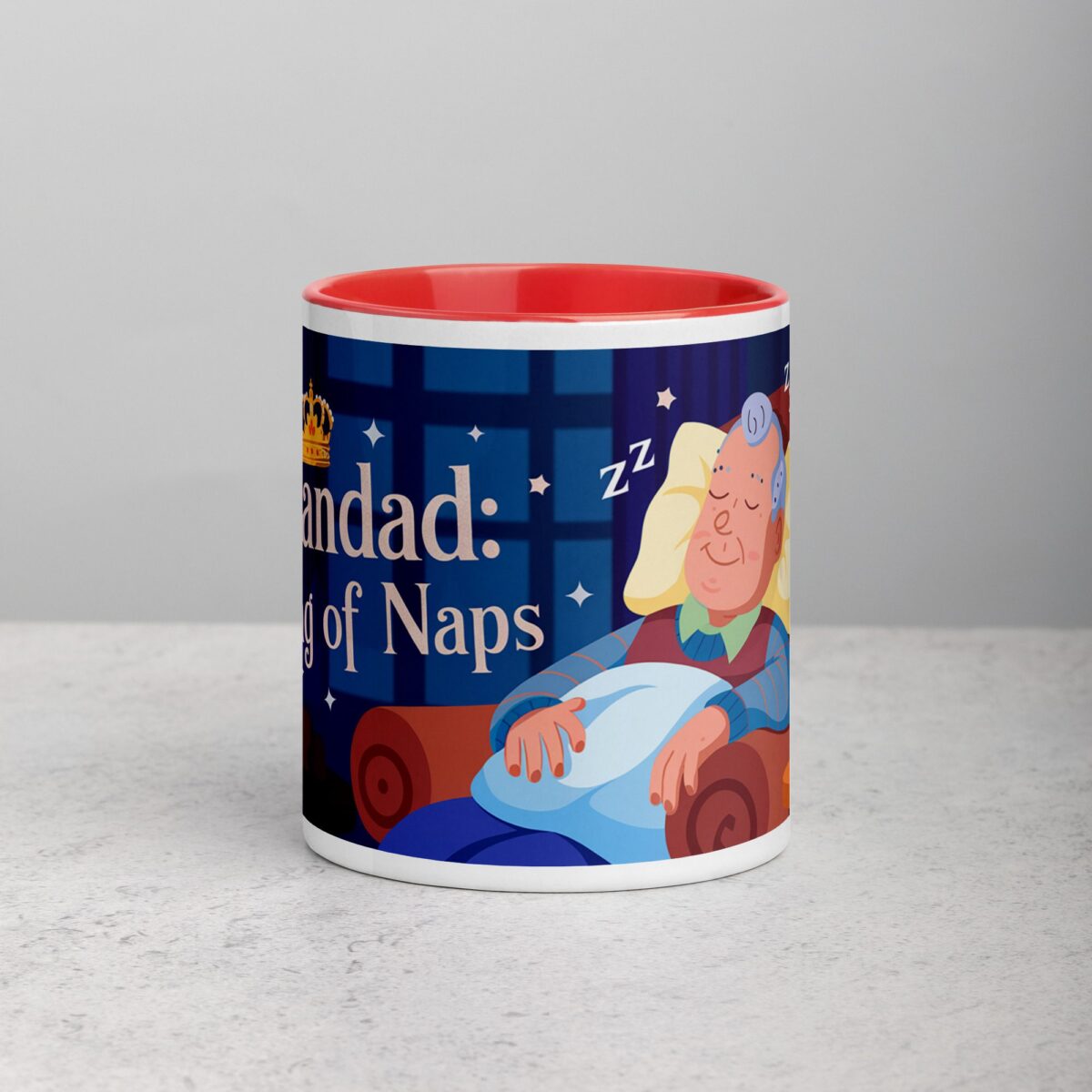 Grandad: King of Naps Coffee Mug - Image 7