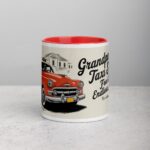 Grandpa’s Taxi Service: Free Rides, Endless Advice Mug - Image 7