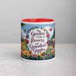 My Garden Is Full of Flowers and Grandkid Giggles Mug - Image 7