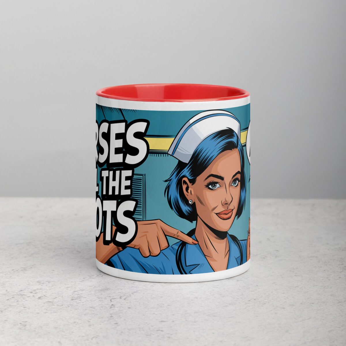 Nurses Call the Shots Coffee Mug - Image 7