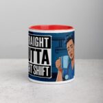 Straight Outta Night Shift Nurse Mug - Image 7