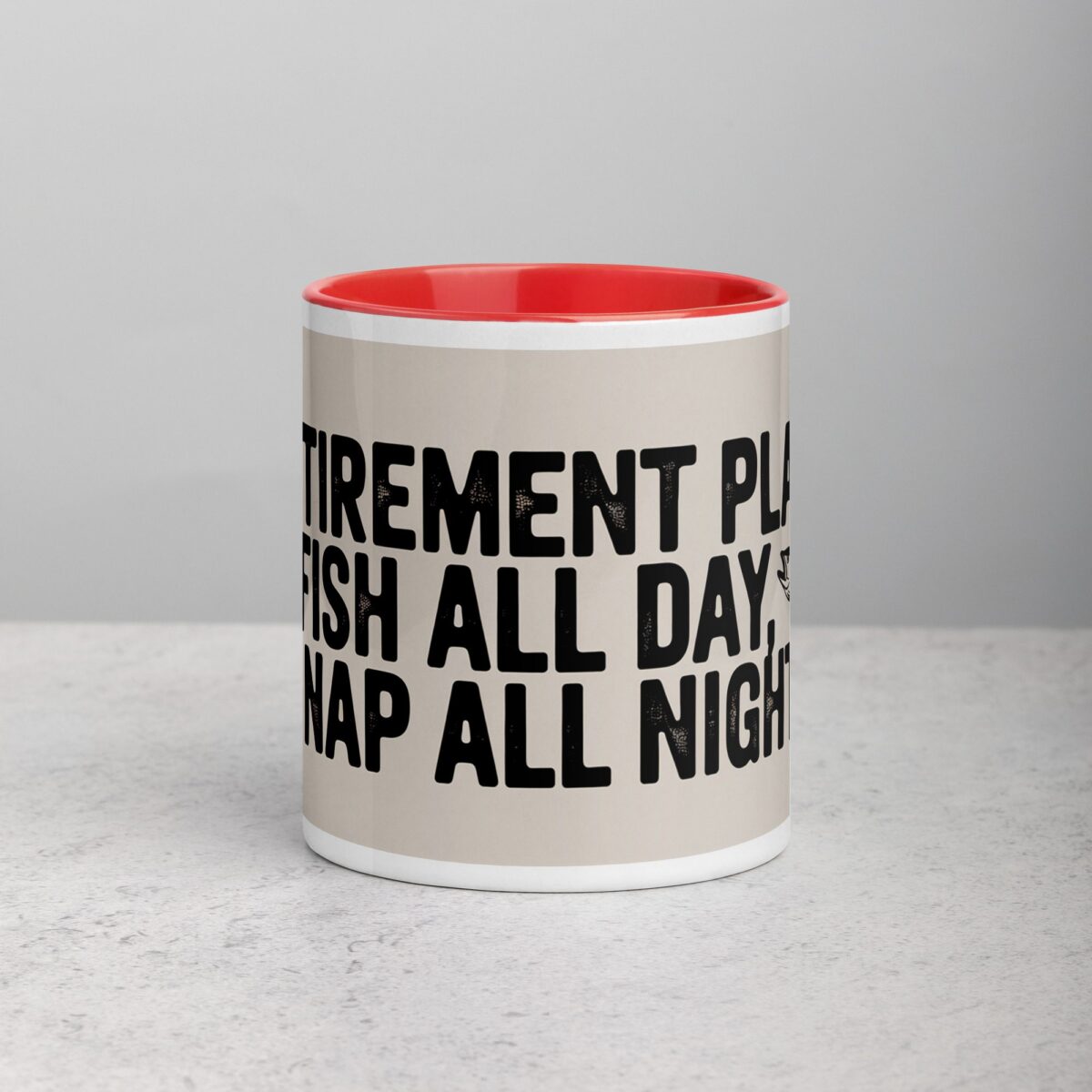 Retirement Plan: Fish All Day, Nap All Night Mug - Image 7