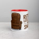 Retired: Less Stress, More Snacks Coffee Mug - Image 7