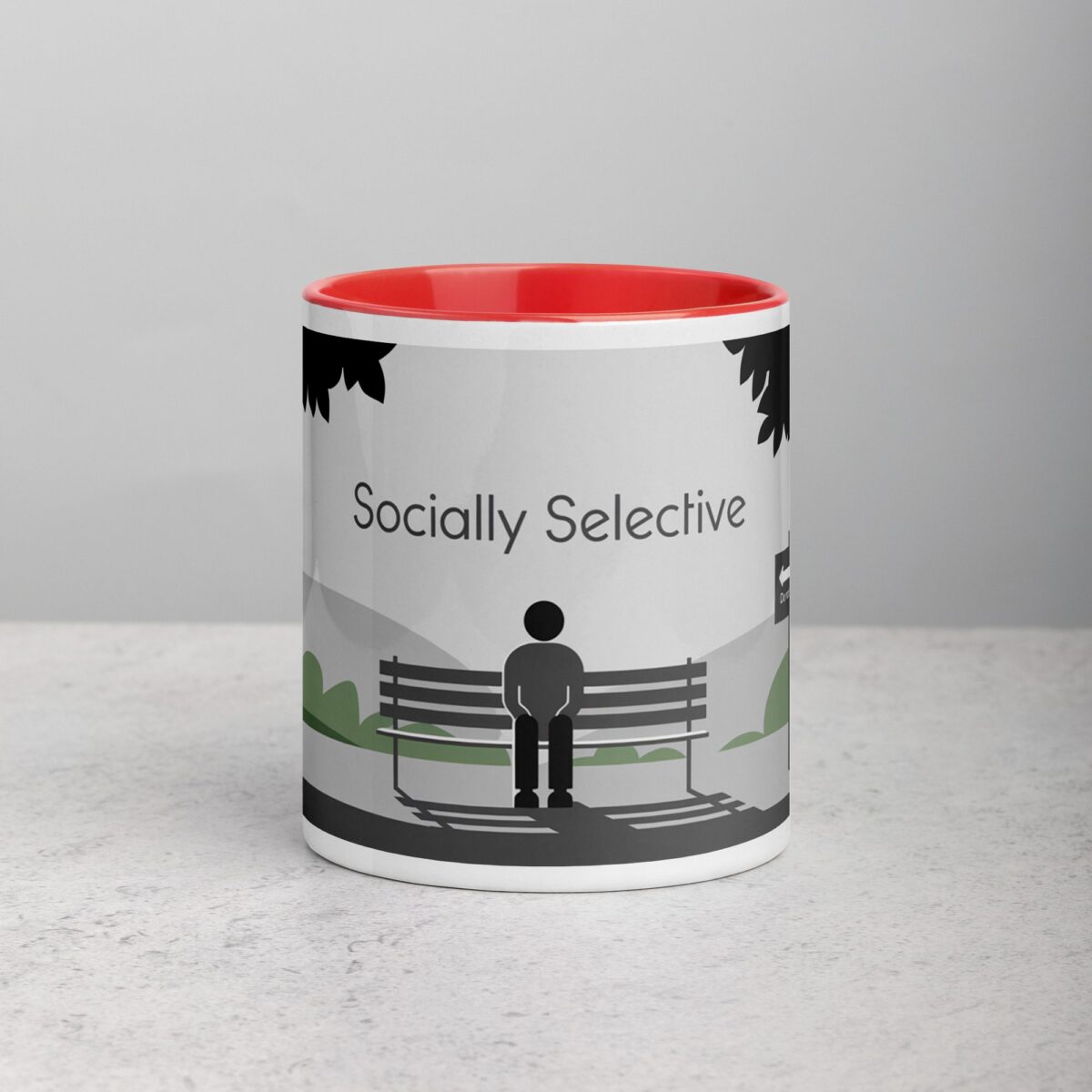 Socially Selective Sarcastic Coffee Mug & Tea Cup - Image 7