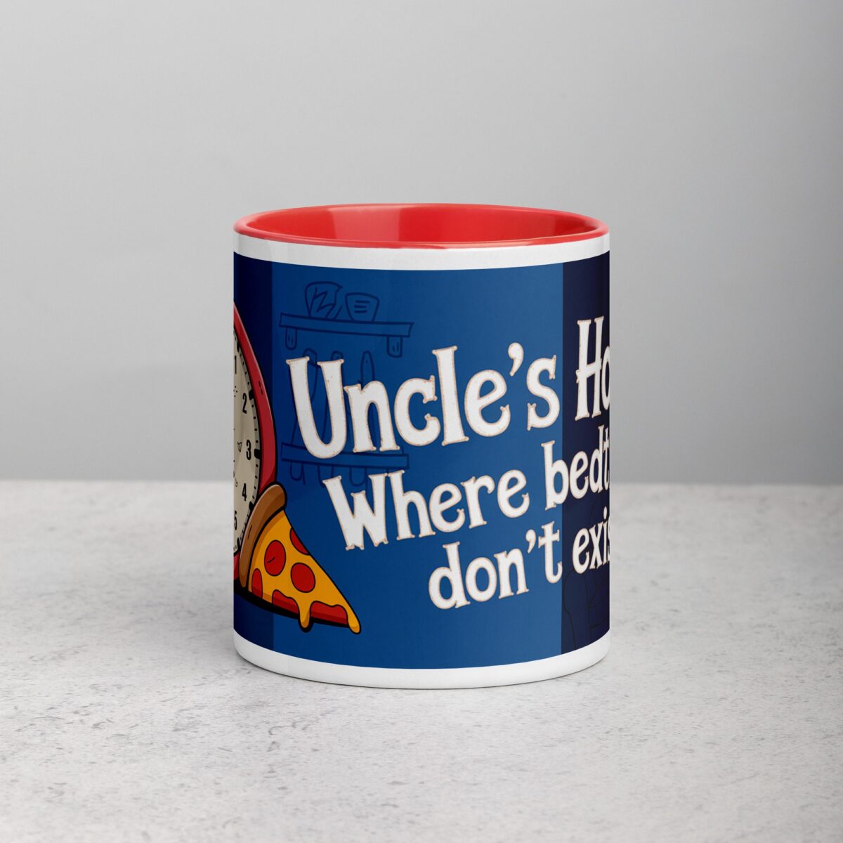 Uncle’s House: Where Bedtimes Don’t Exist Coffee Mug - Image 7
