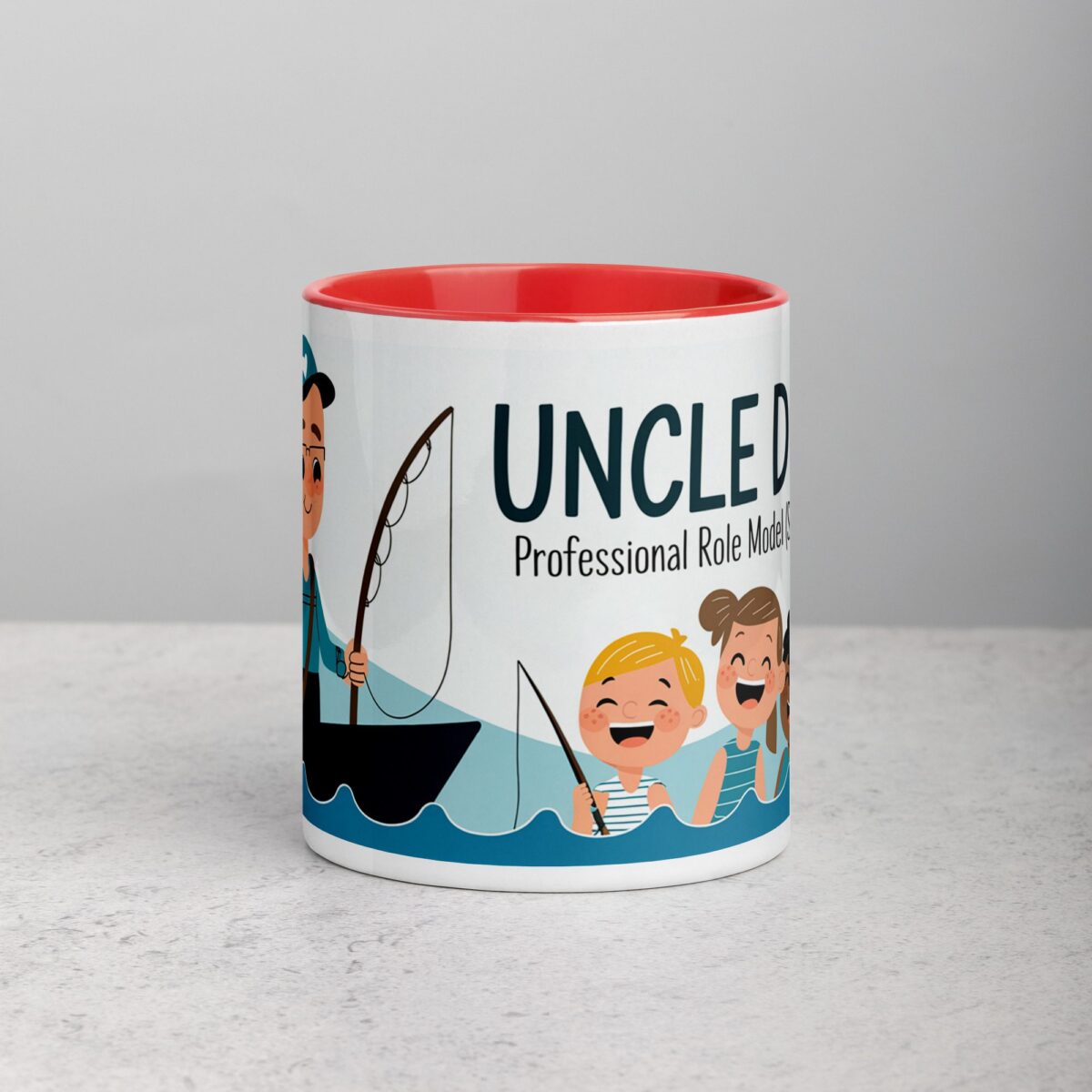 Uncle Duty: Professional Role Model (Sometimes) Coffee Mug - Image 7
