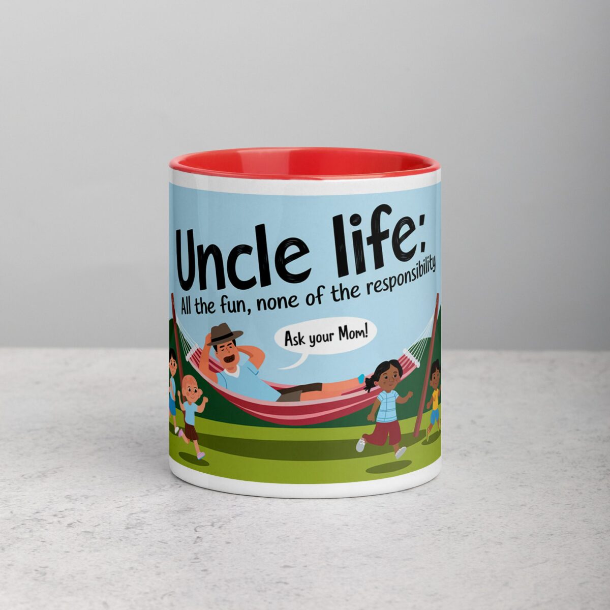 Uncle Life: All the Fun, None of the Responsibility Coffee Mug - Image 7
