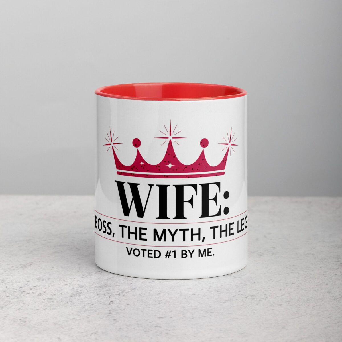 Wife: The Boss, The Myth, The Legend Coffee Mug - Image 7