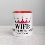 Wife: The Boss, The Myth, The Legend Coffee Mug - Image 7